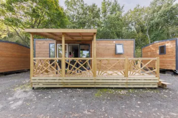 Mietunterkunft - Cottage Premium 2-Schlafzimmer - Camping de la Croze