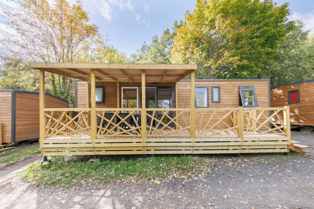 Location - Cottage Premium 3Ch - Camping de la Croze