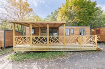 Mietunterkunft - Premium Cottage 3 Schlafzimmer - Camping de la Croze