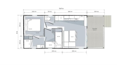 Cottage Privilège - 2 bedrooms (connecting bathroom) - electric car charging station — 10