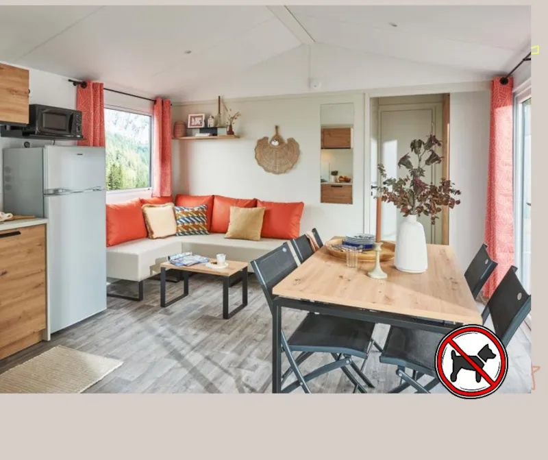 Mobil Home Confort Plus 2 Chambres - Terrasse Semi Couverte