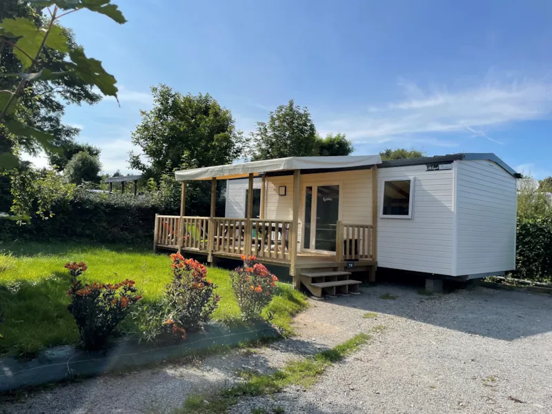 Mobil Home Confort Plus - 3 Chambres - Grande Terrasse Semi-Couverte