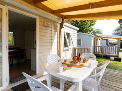 Mobil-home Confort - 2 bedrooms (without bathroom) - 1 couple and 2 children under 40 kgs — 3