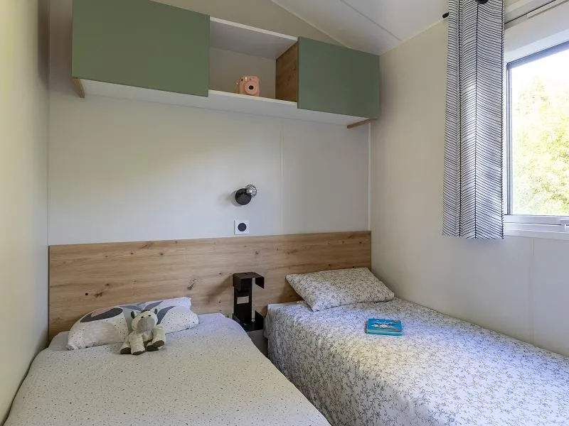 Mobil Home Confort Plus - 2 Chambres - Terrasse Semi Couverte
