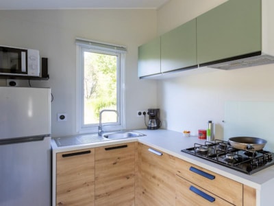 Mobil-home Confort Plus - 2 bedrooms - Semi-covered terrace — 4