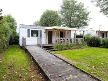 Location - Mobil-Home Confort Pmr - 2 Chambres (Adapté Aux Personnes À Mobilité Réduite) - Camping TY NENEZ