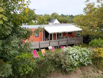 Location - Cottage Premium 40M² - Spa Privé - Vue Nature  - 3 Ch - 2 Sdb - Borne De Recharge - Camping TY NENEZ