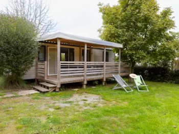 Location - Cottage Privilège - 3 Chambres - Terrasse Semi Couverte - Camping TY NENEZ