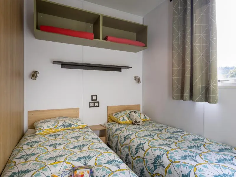 Mobil Home Confort Plus - 3 Chambres - Grande Terrasse Semi-Couverte