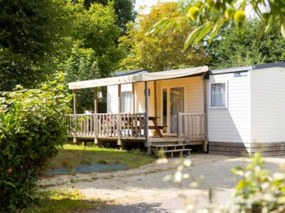 Mobile-Home Confort Plus - 3 Bedrooms - Half-Covered Terrace