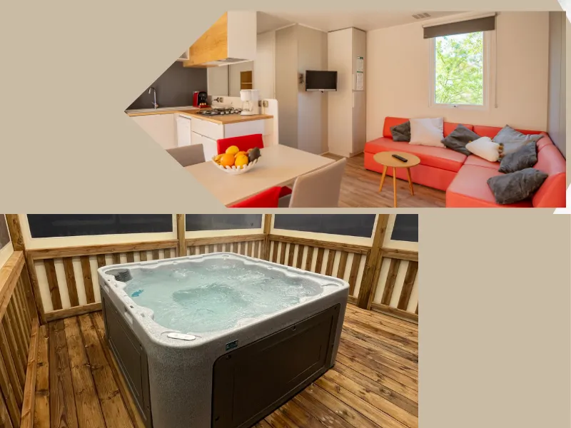 Cottage Premium 40M² - Spa Privé - Vue Nature  - 3 Ch - 2 Sdb - Borne De Recharge