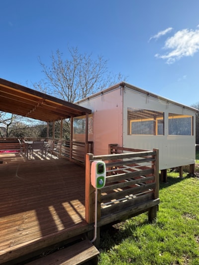 Cottage Premium 40m² - Private spa - nature view - 3 bedrooms - 2 bathrooms - charging station — 3