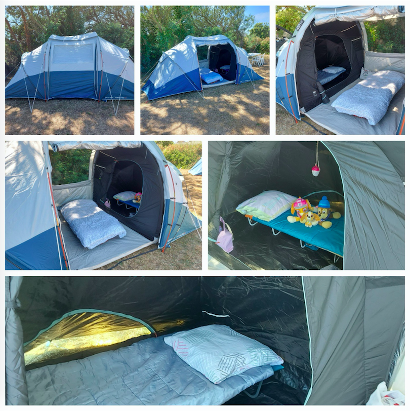 Location - Tente Rando 2 Ch. Juillet & Août - Camping LE VARLEN