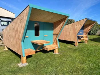 Mietunterkunft - Holzhütte - Camping LE VARLEN