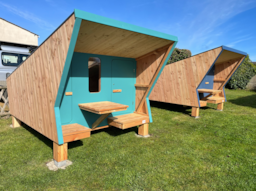 Accommodation - Wooden Hut - Camping LE VARLEN