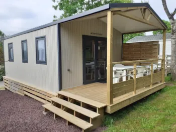 Mietunterkunft - Mobilheim Vénus 2 Zimmer 30M² - Camping DOMAINE DE KERELLY