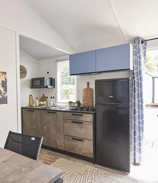Mobil-Home 2 Chambres Compact 24 M2 Avec Terrasse Couverte 10 M2