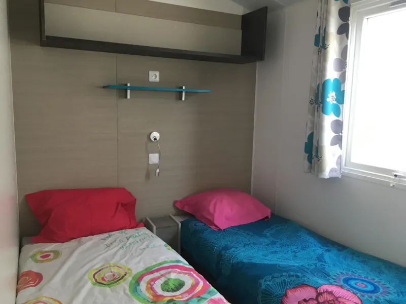 Mobil-Home Bermudes Trio 3 Chambres  32 M2 Avec Terrasse 15M2 Semi Couverte