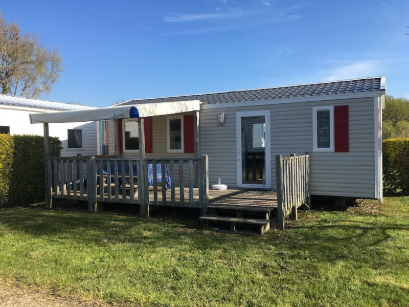 Mobil-Home Bermudes Trio 3 Chambres  32 M2 Avec Terrasse 15M2 Semi Couverte