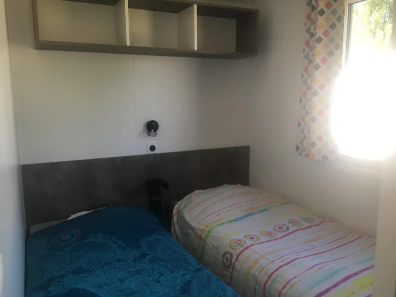 Mobil-Home 2 Chambres Compact 24 M2 Avec Terrasse Couverte 10 M2