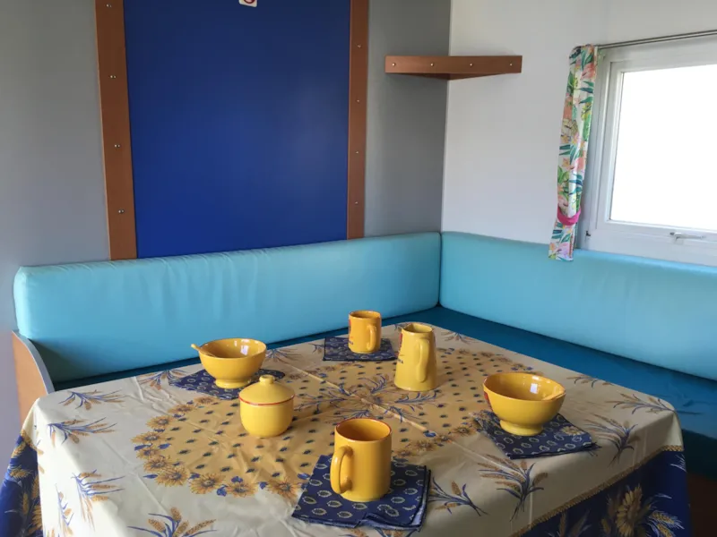 Mobil-Home 2 Chambres Confort 30 M2  Avec Terrasse 15M2 Semi Couverte