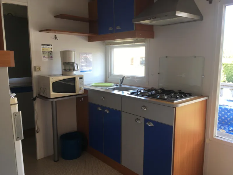 Mobil-Home 2 Chambres Confort 30 M2  Avec Terrasse 15M2 Semi Couverte