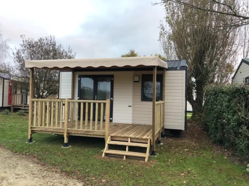 Mobil-Home Solo 1 Chambre 20 M2 Avec Terrasse Couverte 10M2