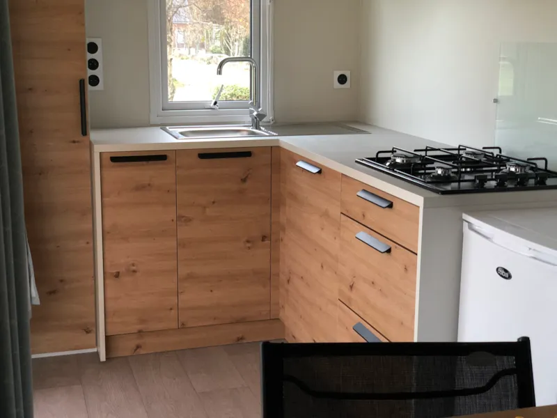 Mobil-Home Solo 1 Chambre 20 M2 Avec Terrasse Couverte 10M2