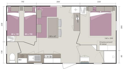 Mobil home Super Mercure Regular Saturday — 3