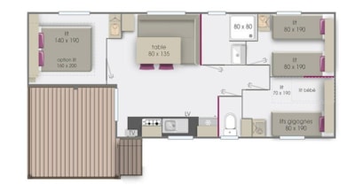 Mobil home Rapidhome Alizé 83 — 3