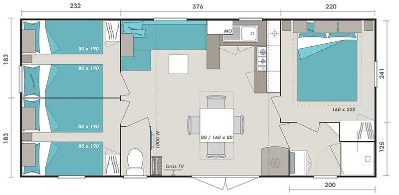 Casa Mobile Super Cordélia Sabato