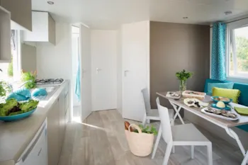 Location - Mobil Home Loggia Compact (Dimanche) - Camping GOH VELIN