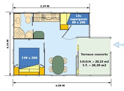 Chalet Confort - 2 bedrooms — 6