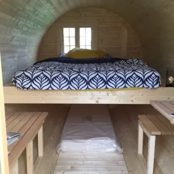 Location - Barrel Cocooning Room - Camping du Lac au Duc 