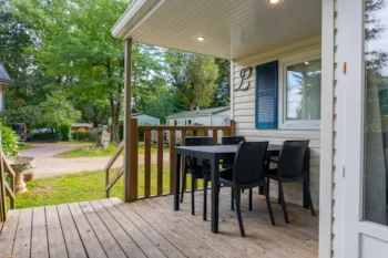 Mietunterkunft - Mobilheim Standard - 2 Schlafzimmer - Camping du Lac au Duc 