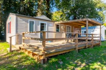 Mietunterkunft - Mobilheim Standard Plus - 3 Schlafzimmer - Camping du Lac au Duc 