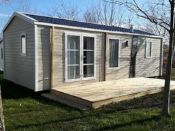 Huuraccommodatie(s) - Mobil-Home Lodge Lo83 32 M² - 3 Chambres - Camping KERLAY