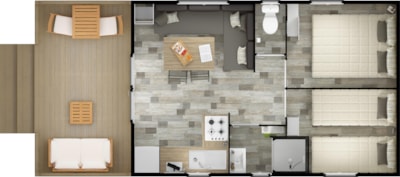 Mobilhome Panama Duo - integrated terrace — 9
