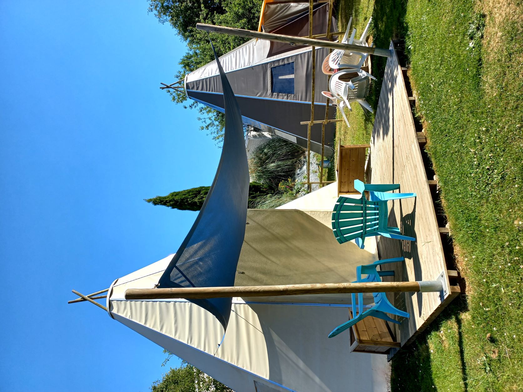 Accommodation - Tepee 4 Pers - Camping des Cerisiers