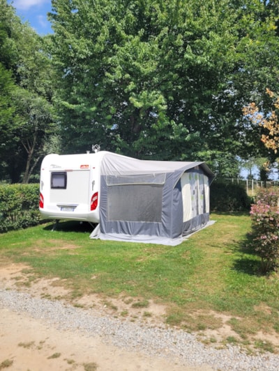 Vehicle, caravan or camper pitch — 2