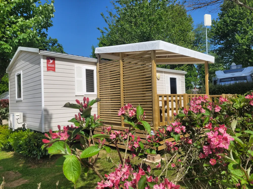 Location - Mobilhome Evo Trio - Camping des Cerisiers