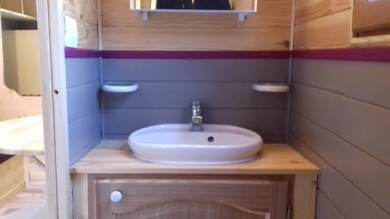 Roulotte 11 M² - 1 Chambre + Terrasse 7 M² (Animaux Interdits)