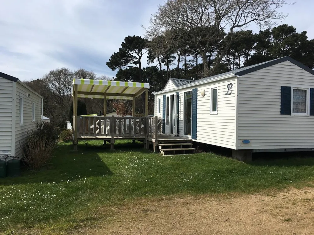 Location - Mobil-Home Confort 30M² - 2 Chambres  (Type Florès) - WEST CAMPING