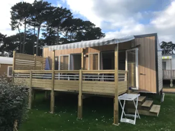 Mietunterkunft - Mobilheim Grand Confort 29M2 - 2 Zimmer (Typ Trigano Evo29) Lit160*200 - Tiere Verboten - WEST CAMPING