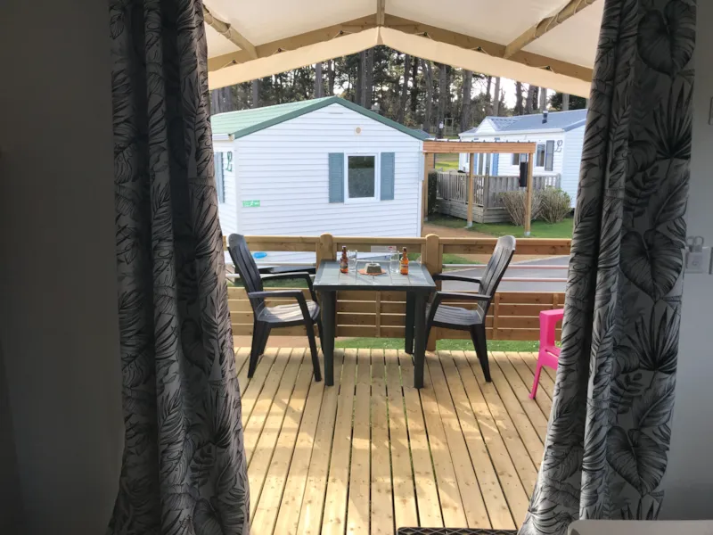 Mobil Home Grand Confort  20M²  - 1 Chambre (Type Evo20) Lit 160*200 (Animaux Interdits)