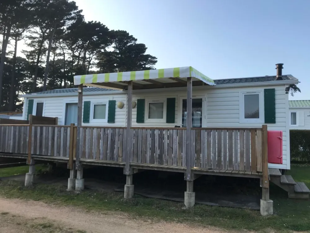 Location - Mobil-Home Confort 38 M² -  3 Chambres (Type Victoria) - WEST CAMPING