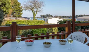 Mietunterkunft - Mobilheim Cormoran - Seeblick - 29 M² - 2 Zimmer - Camping de Bilouris