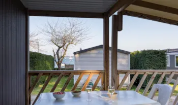 Mietunterkunft - Mobilheim Ormeaux - Sehr Kleiner Meerblick - 25M² - 2 Zimmer - Camping de Bilouris