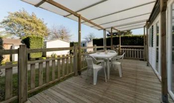 Mietunterkunft - Mobilheim Huître - Sehr Kleiner Meerblick - 29M²  2 Zimmer - Camping de Bilouris