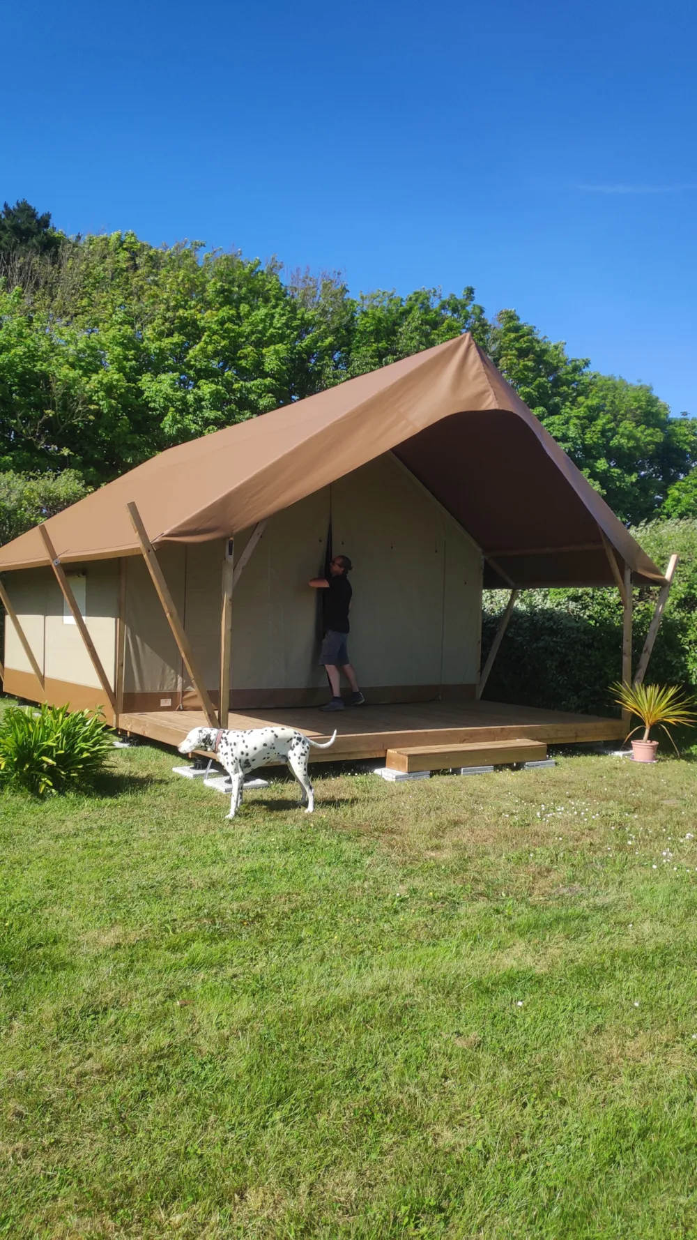 Lodge tent 5 people 25.5M²